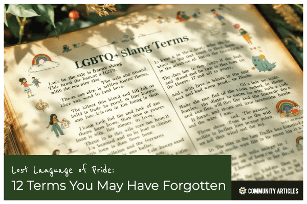 Gayther Articles - Lost Language of Pride: 12 Terms You May Have Forgotten
