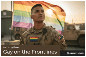 Gayther Articles - Out in Uniform - Gay on the Frontlines