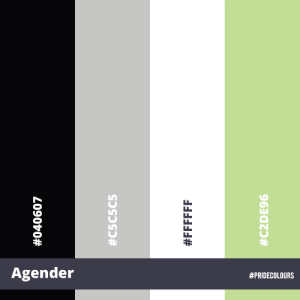 Pride In Series - Agender Colours