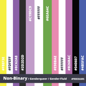 Pride In Series - Non-Binary Colours