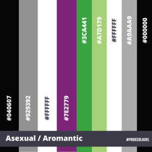 Pride In Series - Asexual Colours