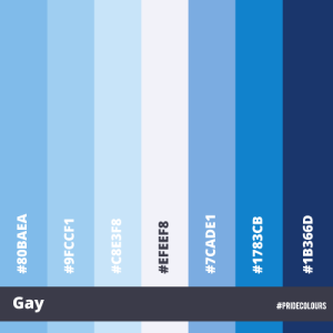 Pride In Series - Gay Colours