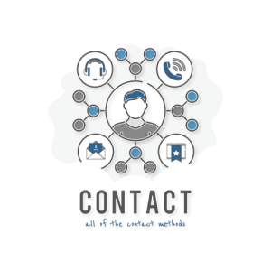 Gayther Directory - Contact (White)