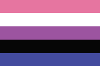 Non-binary Flag - pride in gender (2) (Large)