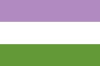 Non-binary Flag - pride in gender (3) (Large)